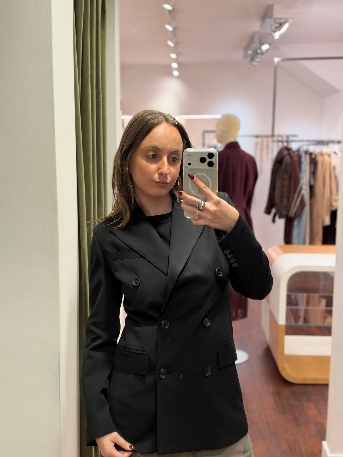 Silence Limited  ANOTHER_BLAZER BLACK