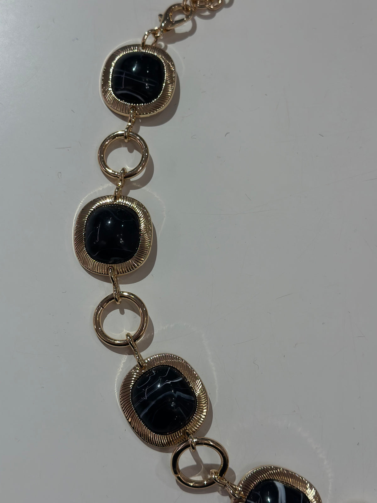 Cintura gioiello NERO/ORO