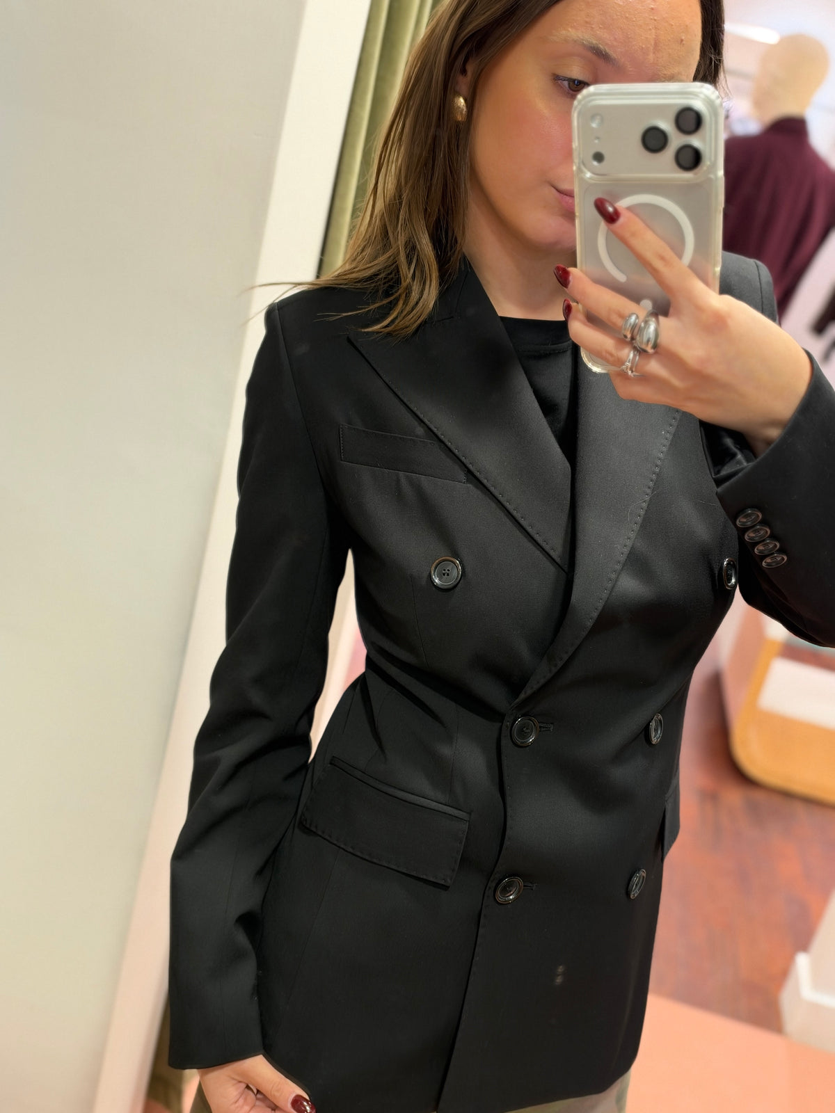 Silence Limited  ANOTHER_BLAZER BLACK