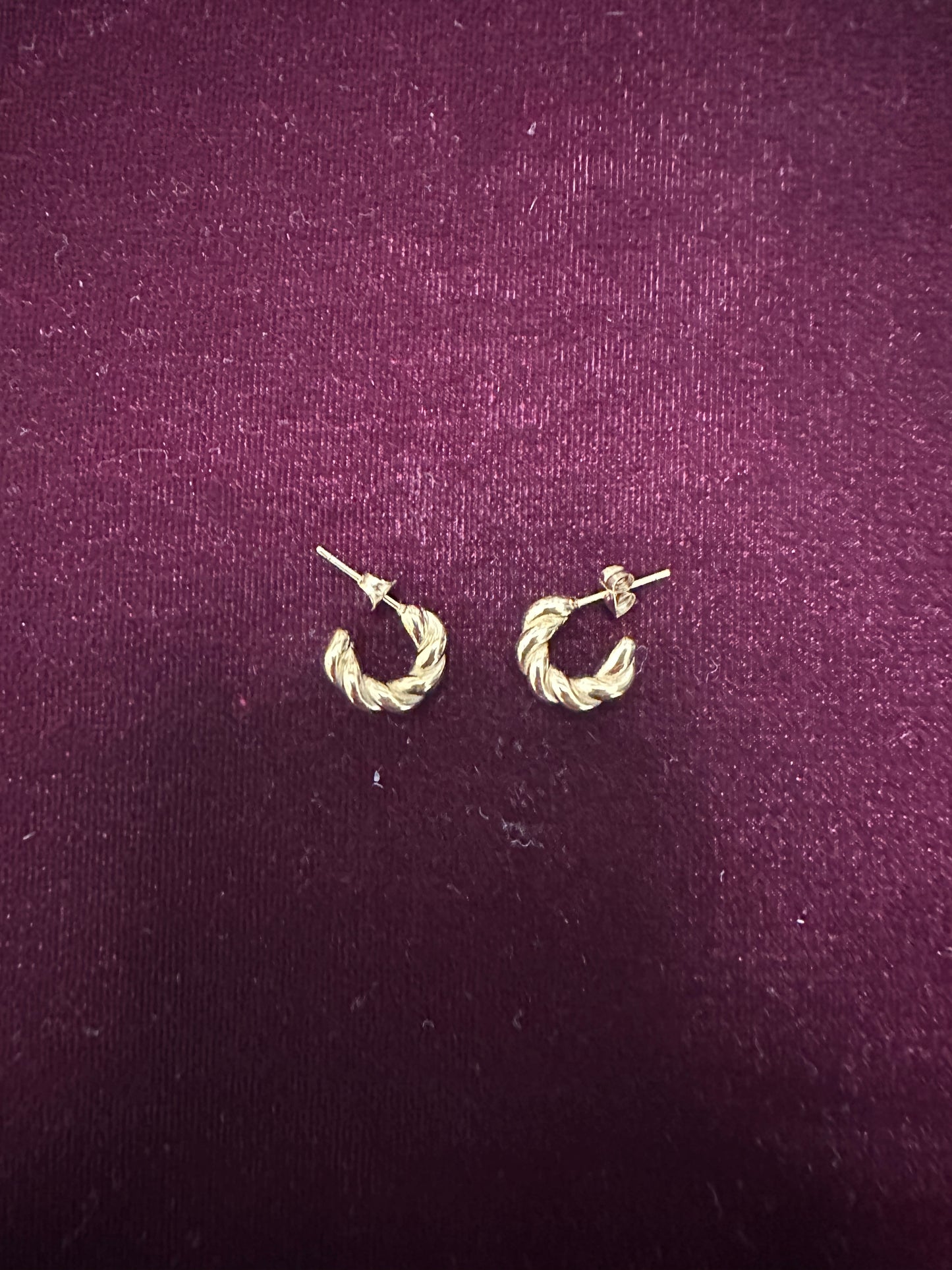 Didi Jewels orecchini intarsio small (disponibile oro e argento)